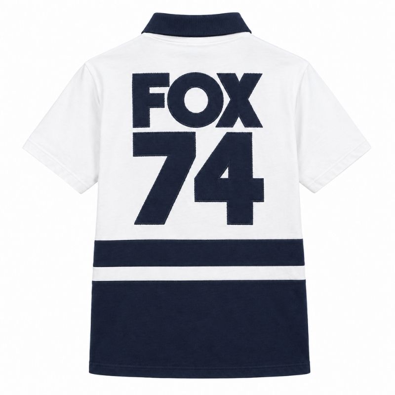 POLO CIRCA 74 OVERSIZED RUGBY TOP [BLANCO]