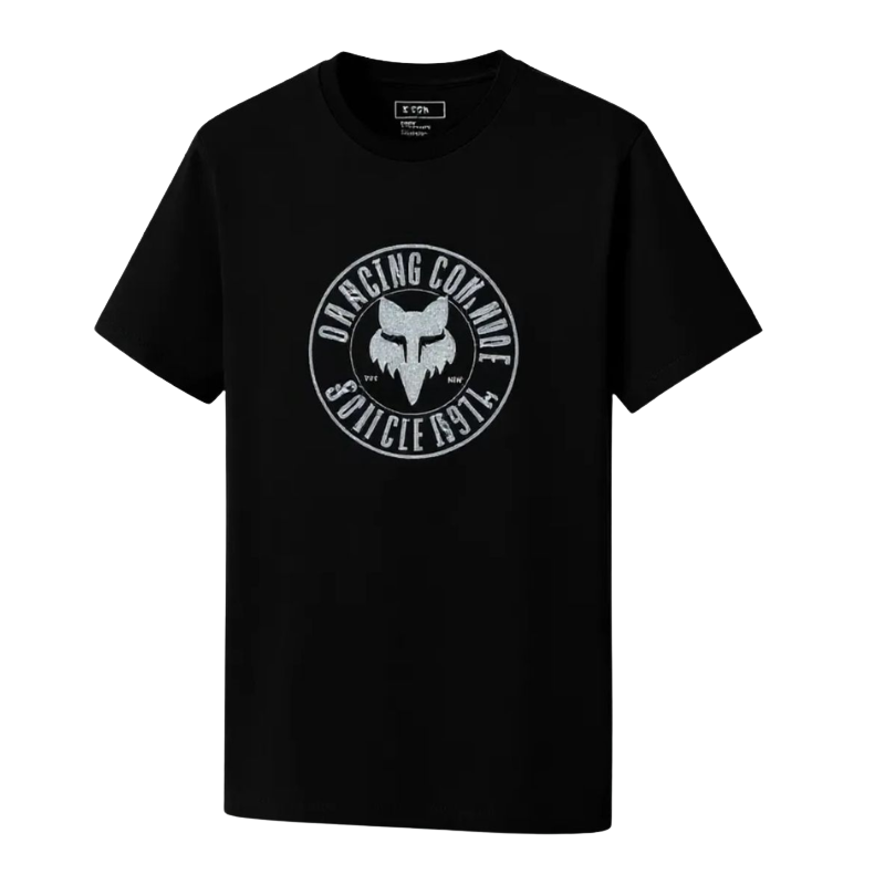 CAMISETA FOX EMBLEM SS PREMIUM [NEGRO]