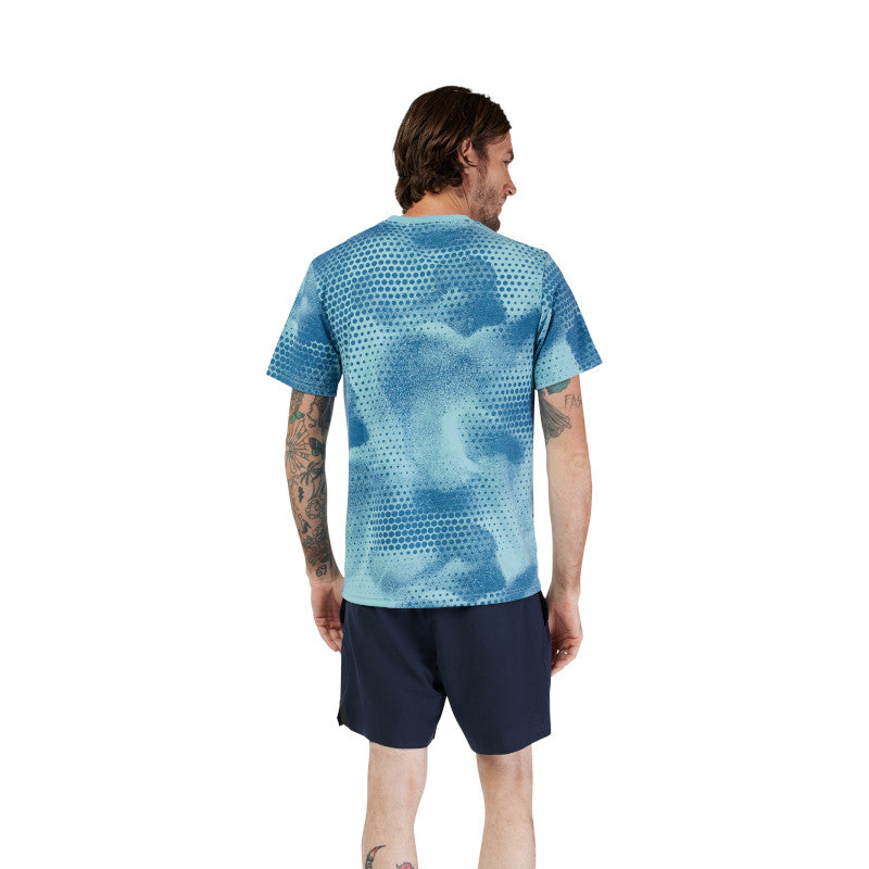 CAMISETA FOX AOP SS PREMIUM [AZUL]