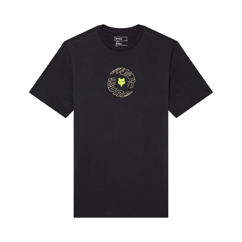 CAMISETA FOX SPIRAL SS PREMIUM LE [NEGRO]