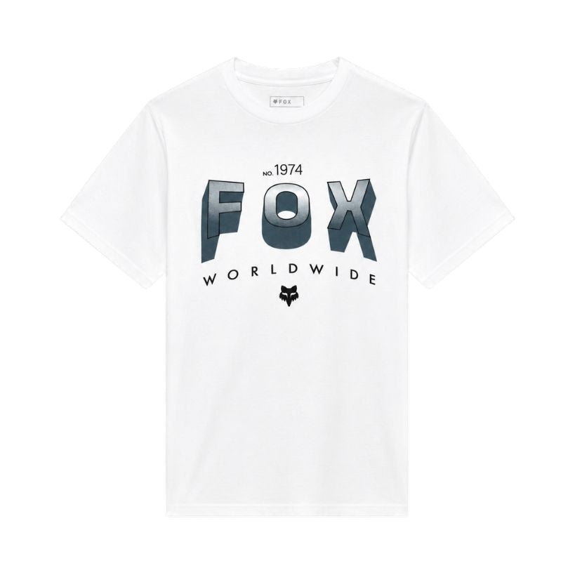 CAMISETA FOX BLOCK [BLANCO]