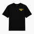 CAMISETA FOX MOTO - X HEAVYWEIGHT OVERSIZED [NEGRO]