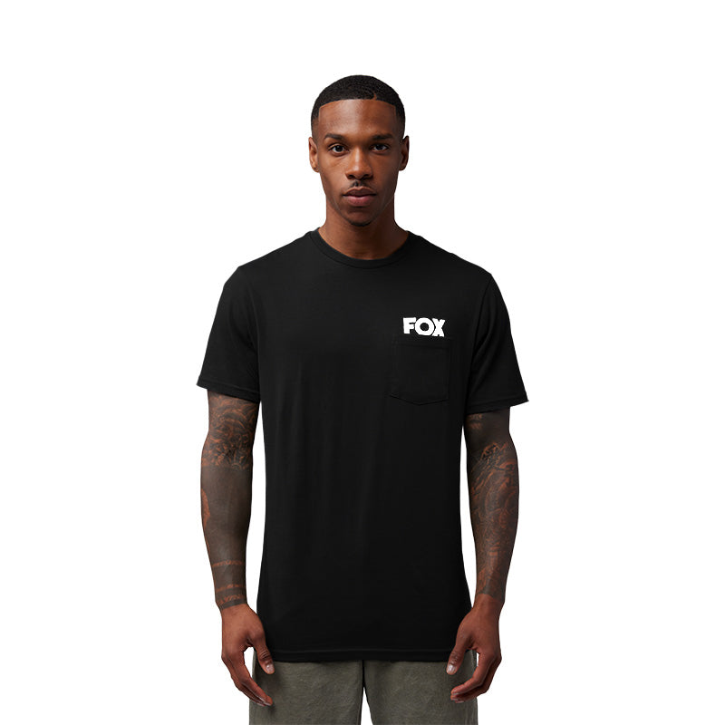 CAMISETA FOX BIG F SS PREMIUM LE [NEGRO]