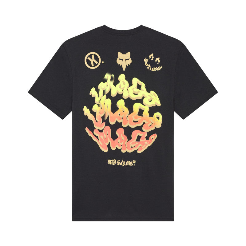 CAMISETA FOX HELLO FUTURE SS PREMIUM [NEGRO]