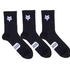 MEDIAS FOX PACK X3 [NEGRO]