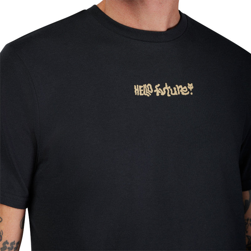 CAMISETA FOX HELLO FUTURE SS PREMIUM [NEGRO]