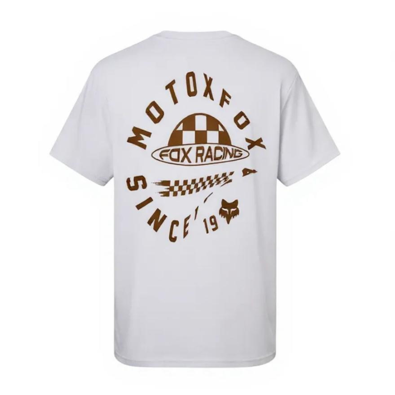 CAMISETA FOX PLANET MOTO SS PREMIUM [BLANCO]