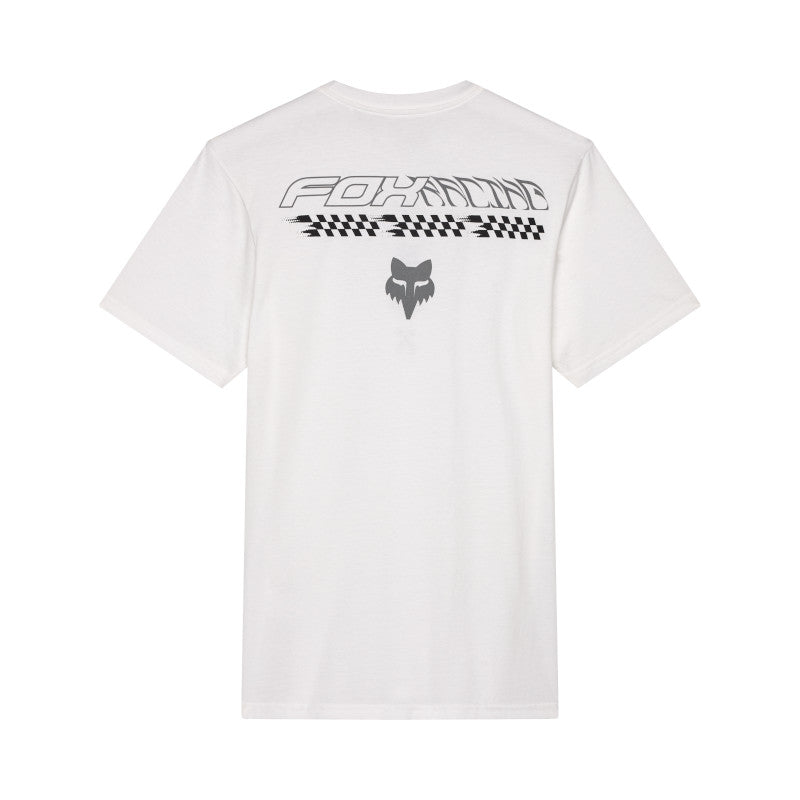 CAMISETA FOX CHECKERED SS PREMIUM [BLANCO]