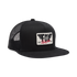 GORRA FOX WINGED TRUCKER SNAPBACK [NEGRO]