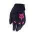 GUANTES FOX DIRTPAW [NEGRO/ROSADO] (PARA NIÑOS PEQUEÑOS)