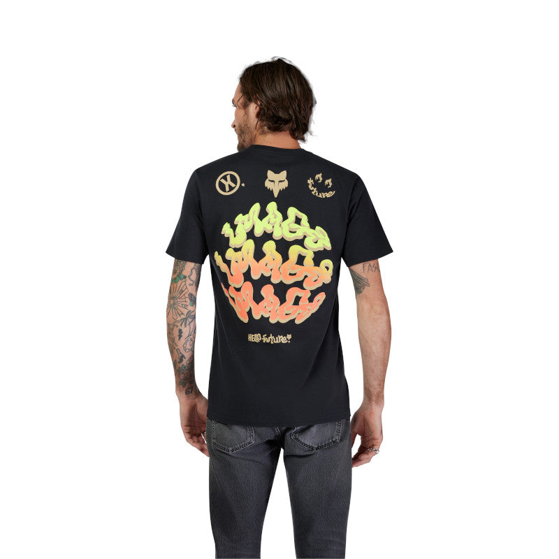CAMISETA FOX HELLO FUTURE SS PREMIUM [NEGRO]