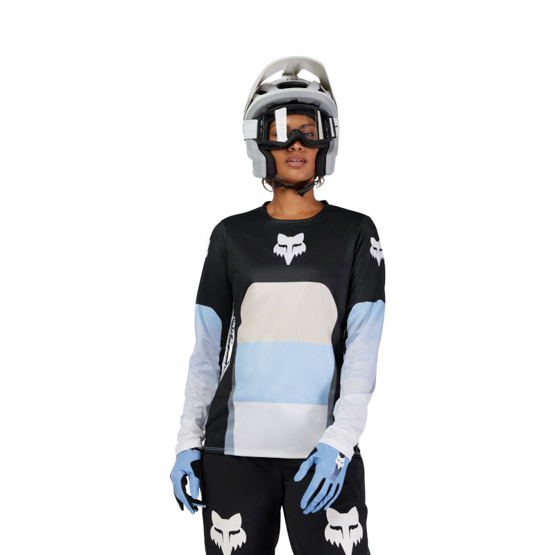 JERSEY FOX RANGER GRID LS [NEGRO] (PARA MUJER)