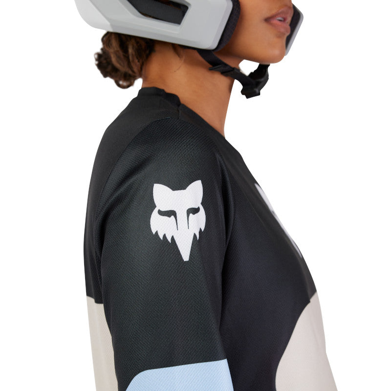 JERSEY FOX RANGER GRID LS [NEGRO] (PARA MUJER)
