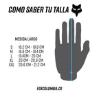 GUANTES FOX FLEXAIR PRO [MARRÓN/NEGRO]