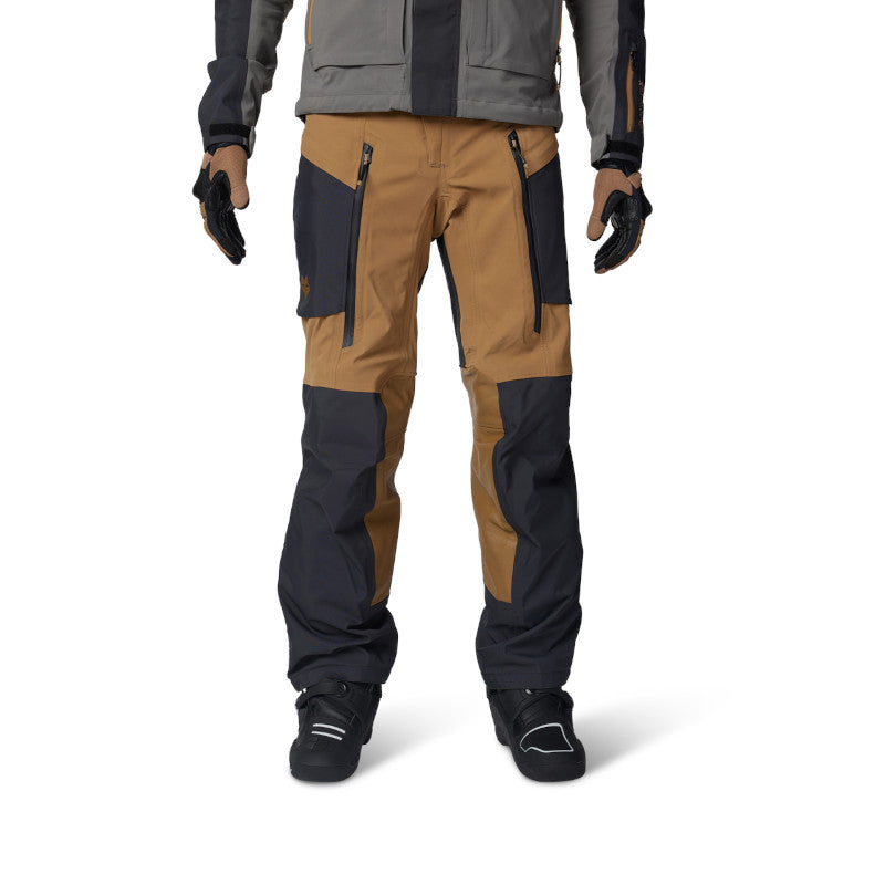 PANTALÓN FOX RANGER GORE - TEXT ADV [MARRÓN - NEGRO]