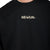 BUZO FOX HELLO FUTURE OVERSIZED CREW [NEGRO]
