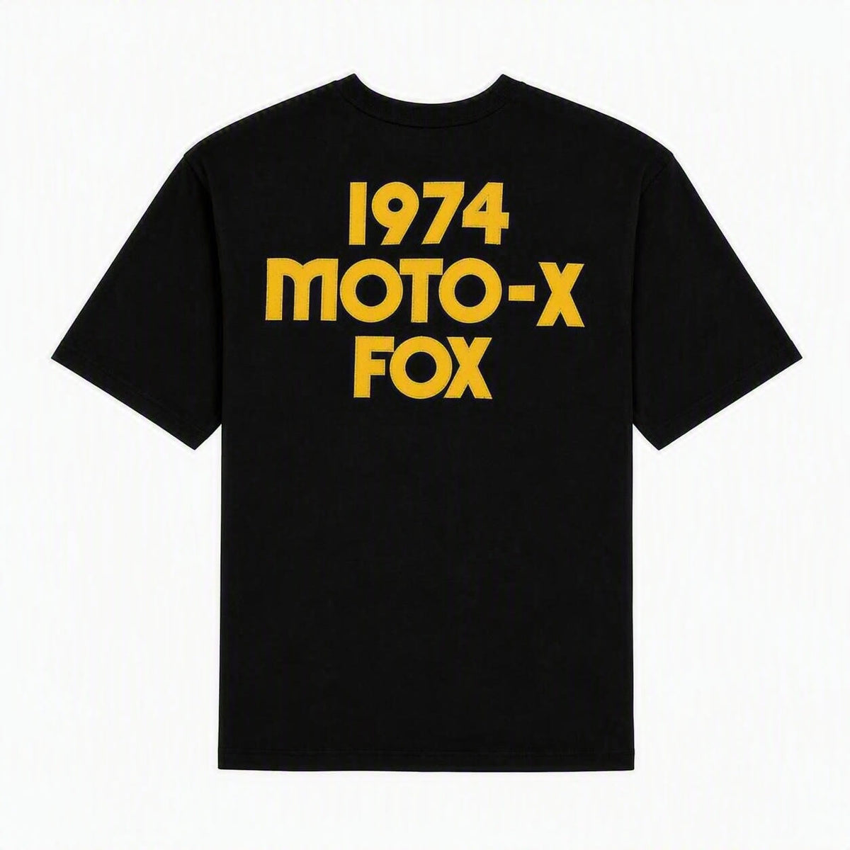 CAMISETA FOX MOTO - X HEAVYWEIGHT OVERSIZED [NEGRO]