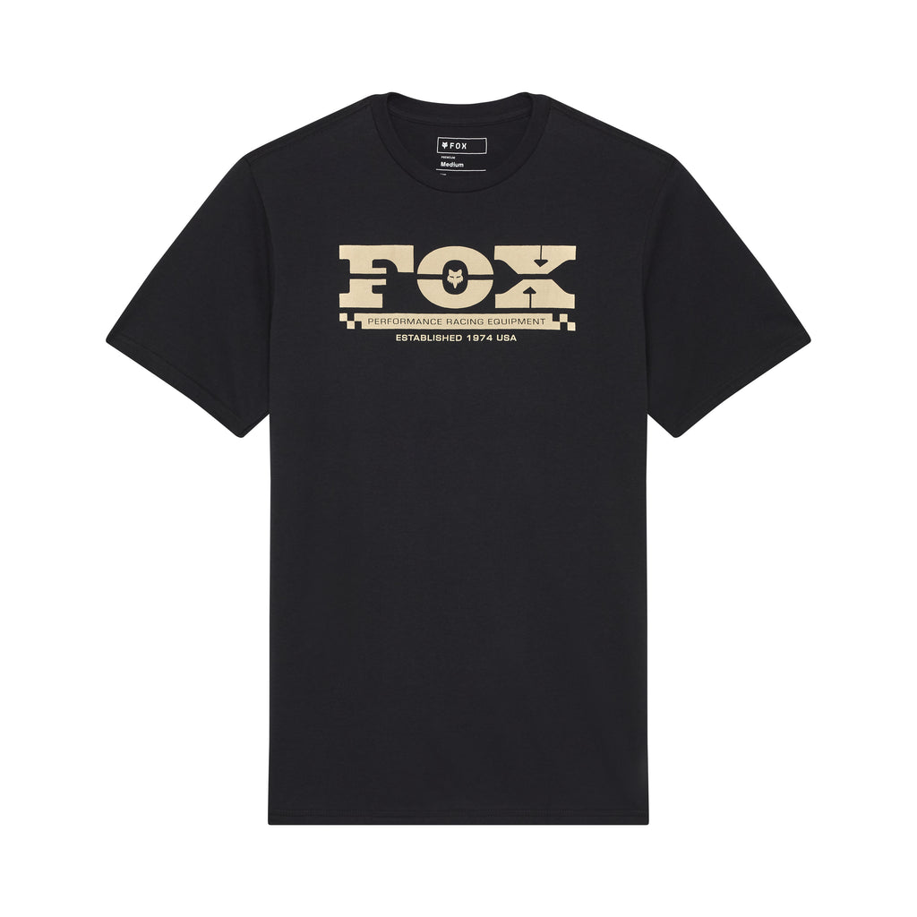 CAMISETA FOX NATIONAL SS PREMIUM [NEGRO]