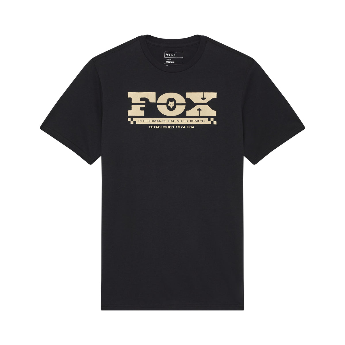 CAMISETA FOX NATIONAL SS PREMIUM [NEGRO]
