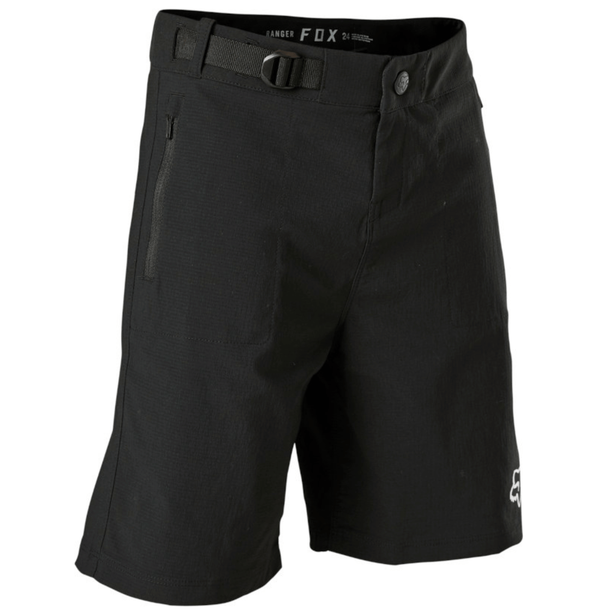 SHORT FOX RANGER W/LINER [NEGRO] (PARA NIÑOS)