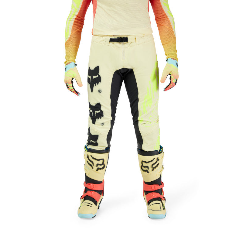 PANTALÓN FOX FLEXAIR ELEVATED [NEGRO/AMARILLO]