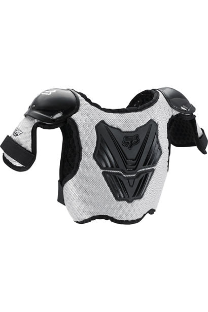 PECHERA FOX PEEWEE TITAN ROOST [NEGRO] (PARA NIÑOS)