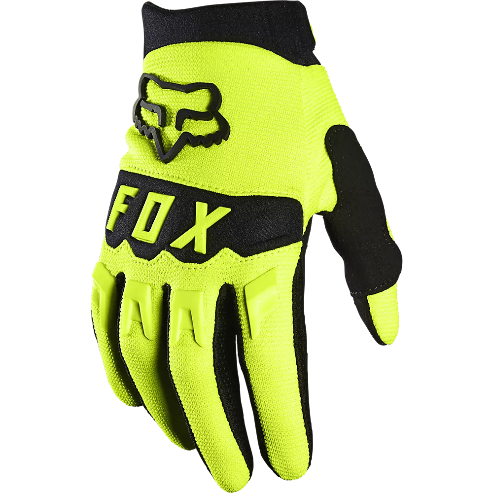 GUANTES FOX DIRTPAW PARA NIÑO [FLO YLW]